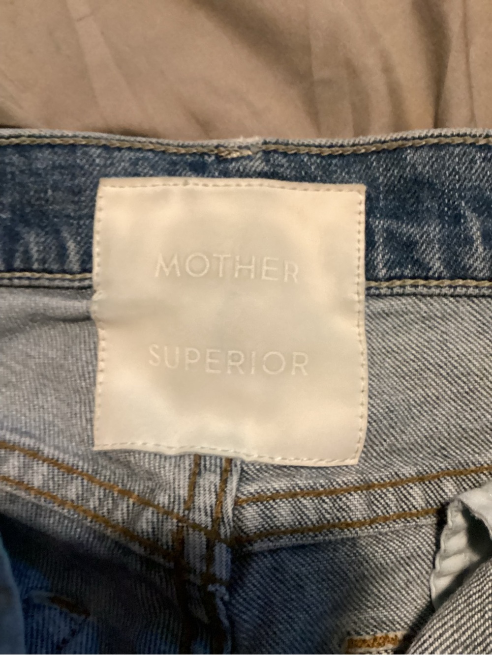 MOTHER Superior Mid rise Dazzle ankle step fray jeans - Picture 8 of 8